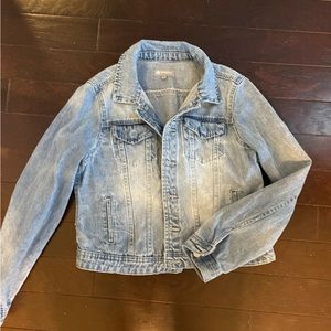 Light denim jacket Girls size XL